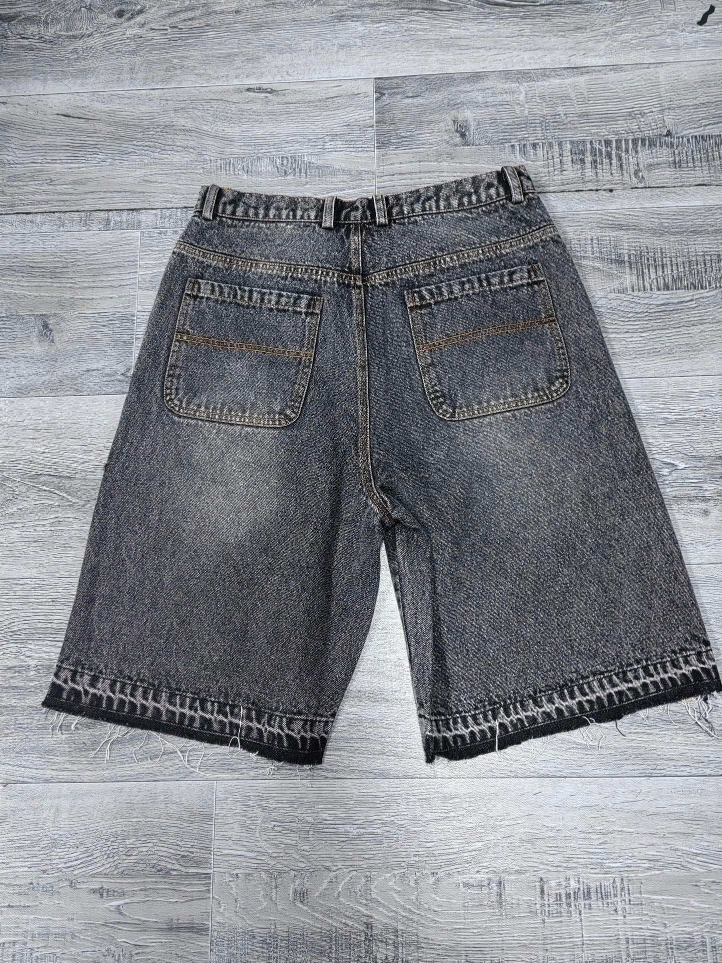 SV DENIM SEWED JORTS